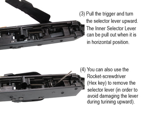 WII TECH CNC Steel & Aluminium QD Stock Adapter and Tube For Marui TM AKM GBB Series