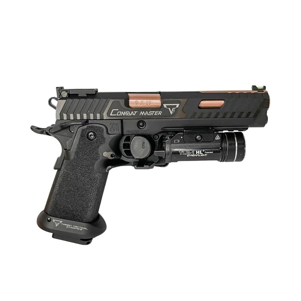 CTM Hi-Capa Speed Holster Nylon ( Right hand version )-Olive Drab