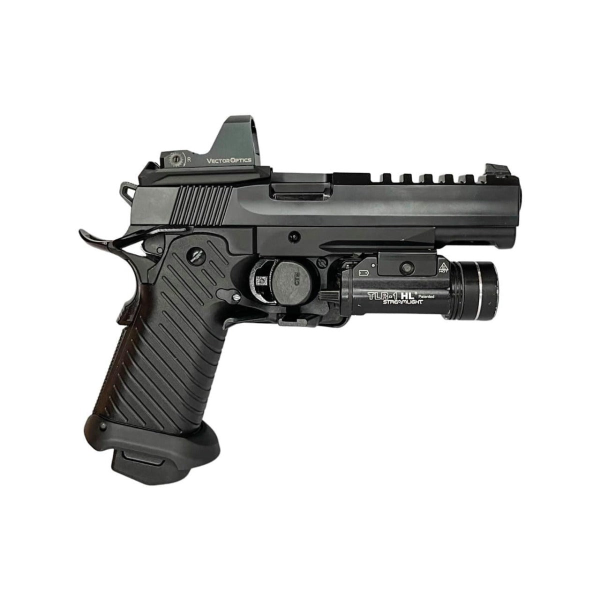 CTM Hi-Capa Speed Holster Nylon ( Right hand version )-Olive Drab