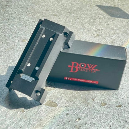 Bow Master MP5 T1 / T2  Low Profile Mount for Umarex / VFC / WE / TM MP5 , HK53 , G3 Series ( Black ) ( CNC Aluminum )