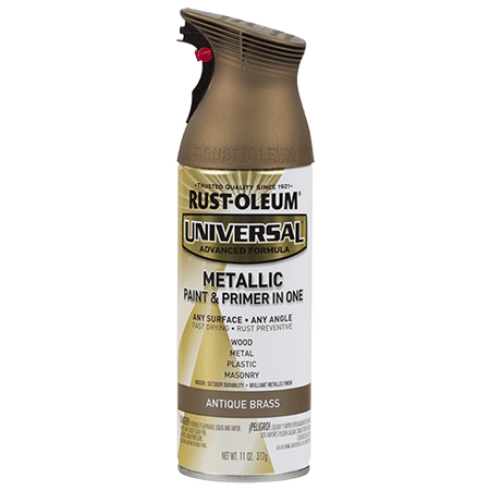 Rust-Oleum Universal Premium Metallic Spray Paint Can [ HK LOCAL ONLY ]-Antique Brass