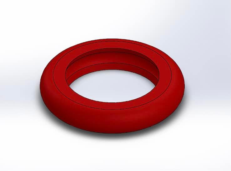 CL Project @A+Studio Novel Design Piston Head for Marui TM Spec Hi-Capa & 1911 Standard Blow Back Housing BBU - GBBP Series