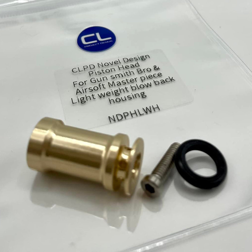 CL Project @A+Studio Novel Design Piston Head for Gun Smith Bro & Alpha Airsoft Master Piece Light Weight Blow Back Housing BBU ( GSB AM LW BBU )