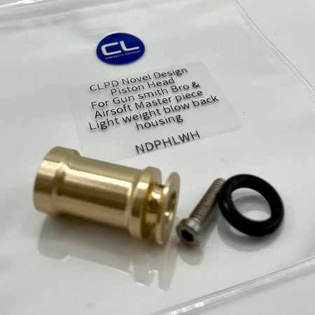 CL Project @A+Studio Novel Design Piston Head for Gun Smith Bro & Alpha Airsoft Master Piece Light Weight Blow Back Housing BBU ( GSB AM LW BBU )