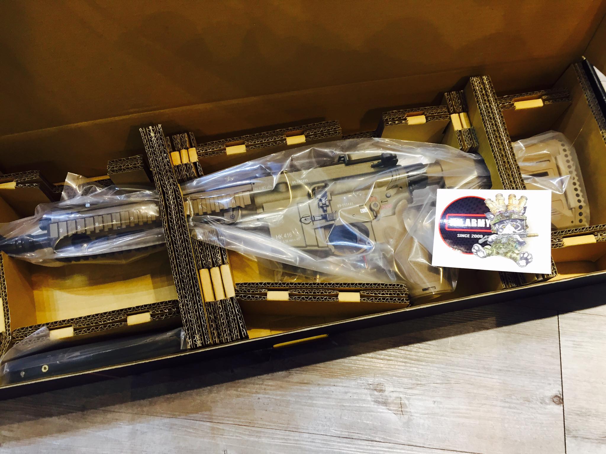 Umarex HK416 A5 GBBR - Black ( Asia Edition ) ( by VFC ) ( H&K 416A5 )