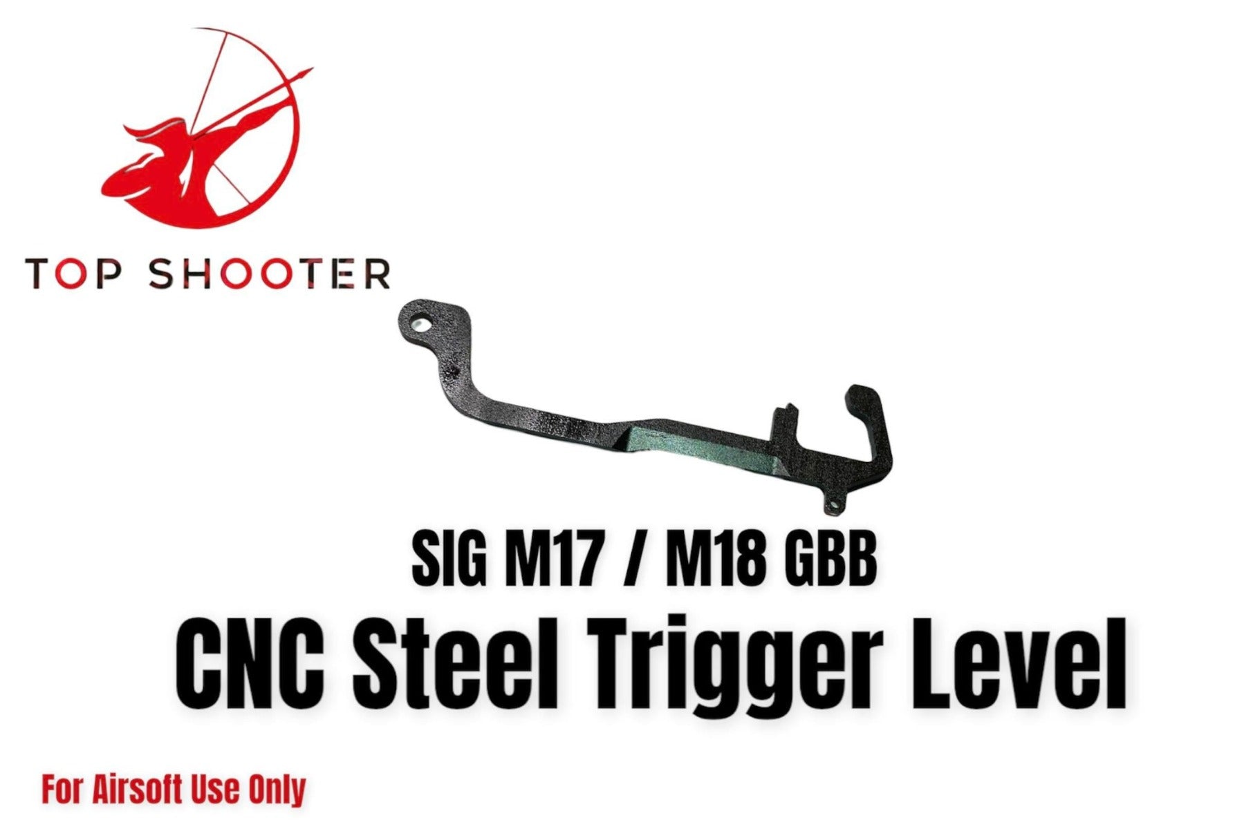 Top Shooter CNC Steel Trigger Lever For SIG AIR / VFC P320 M17 M18 GBBP