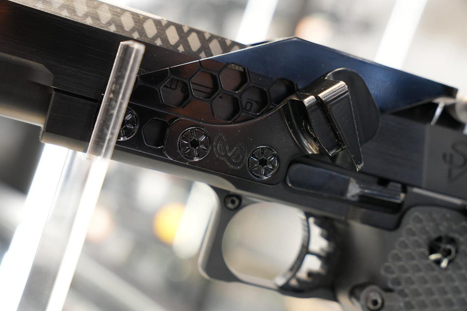 FPR Stainless INF 20th XXX IMM Style Open Hi-Capa GBB Pistol Airsoft