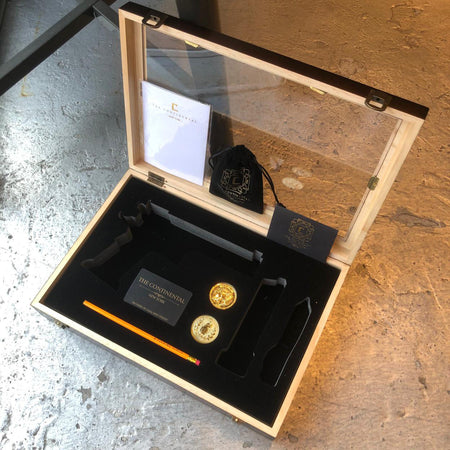 MF TTI Style JW John Wick Pistol Wood Case for 2011 / Hi-Capa ( Transparent Window Ver. )