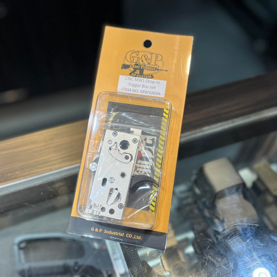 G&P CNC MWS Drop-in Std. Trigger Box Set for Marui TM M4 MWS GBB Series ( Adjustable Hammer Ver. )