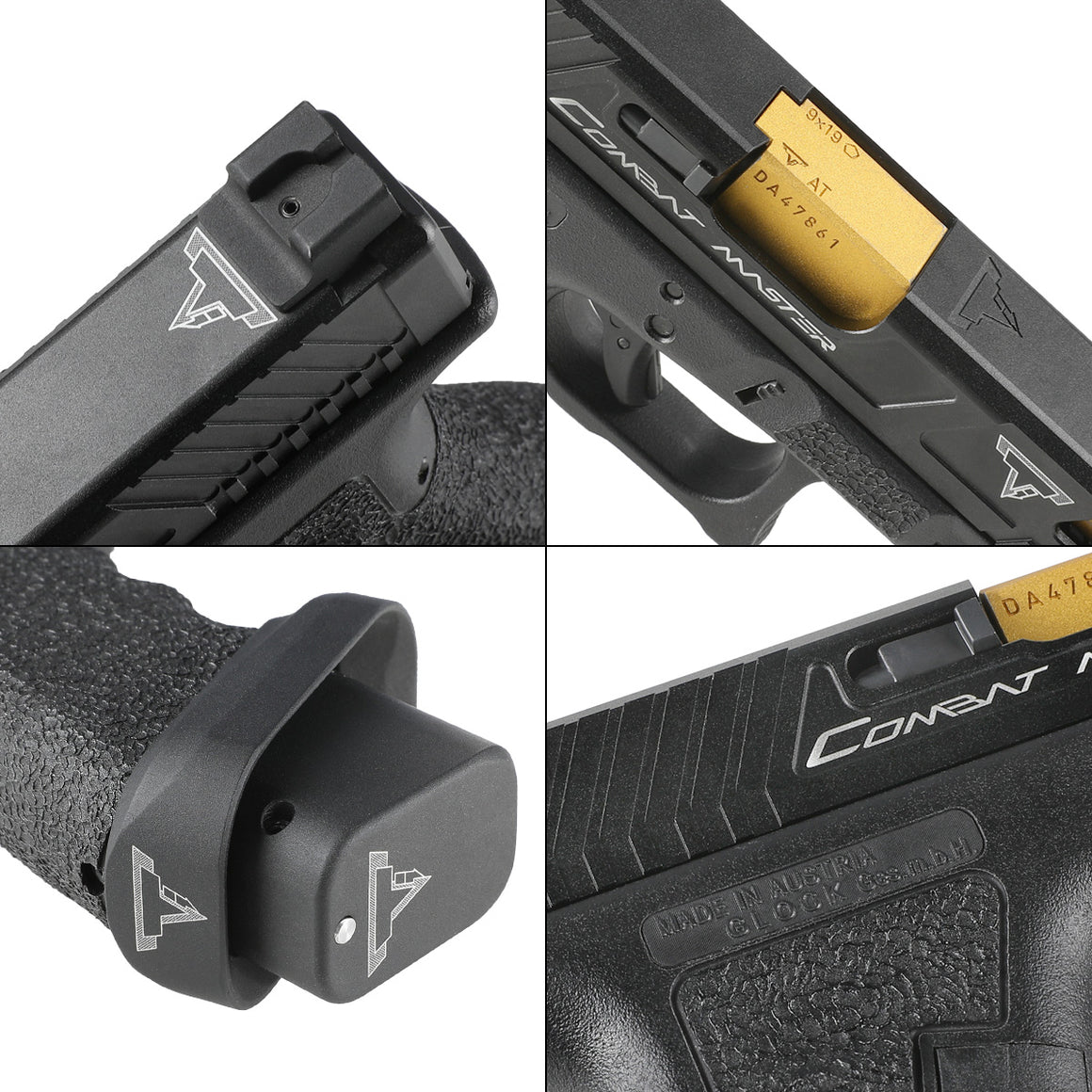 EMG TTI Combat Master G34 JW2 GBB Pistol Alumium Slide Ver. ( GHK Glock 17 GBBP System ) ( John Wick 2 ) ( Black )