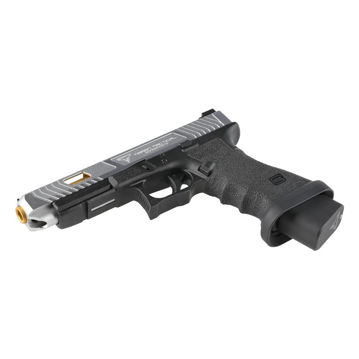 EMG TTI Combat Master G34 JW2 GBB Pistol Alumium Slide Ver. ( GHK Glock 17 GBBP System ) ( John Wick 2 ) ( Grey )
