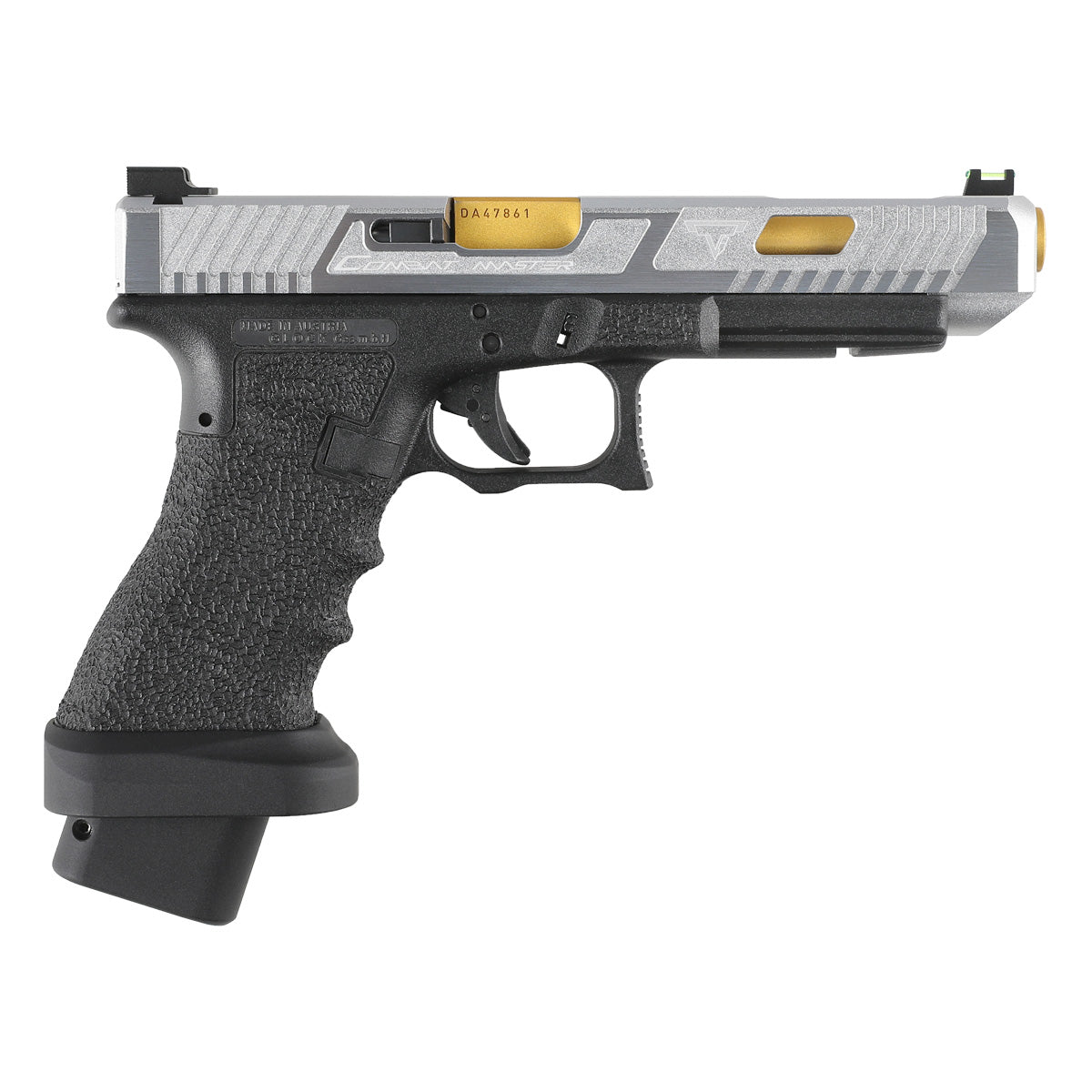EMG TTI Combat Master G34 JW2 GBB Pistol Alumium Slide Ver. ( GHK Glock 17 GBBP System ) ( John Wick 2 ) ( Grey )