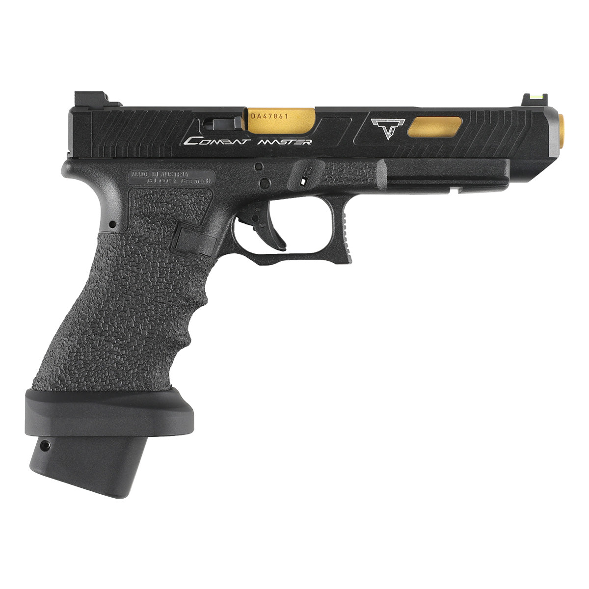 EMG TTI Combat Master G34 JW2 GBB Pistol Alumium Slide Ver. ( GHK Glock 17 GBBP System ) ( John Wick 2 ) ( Black )