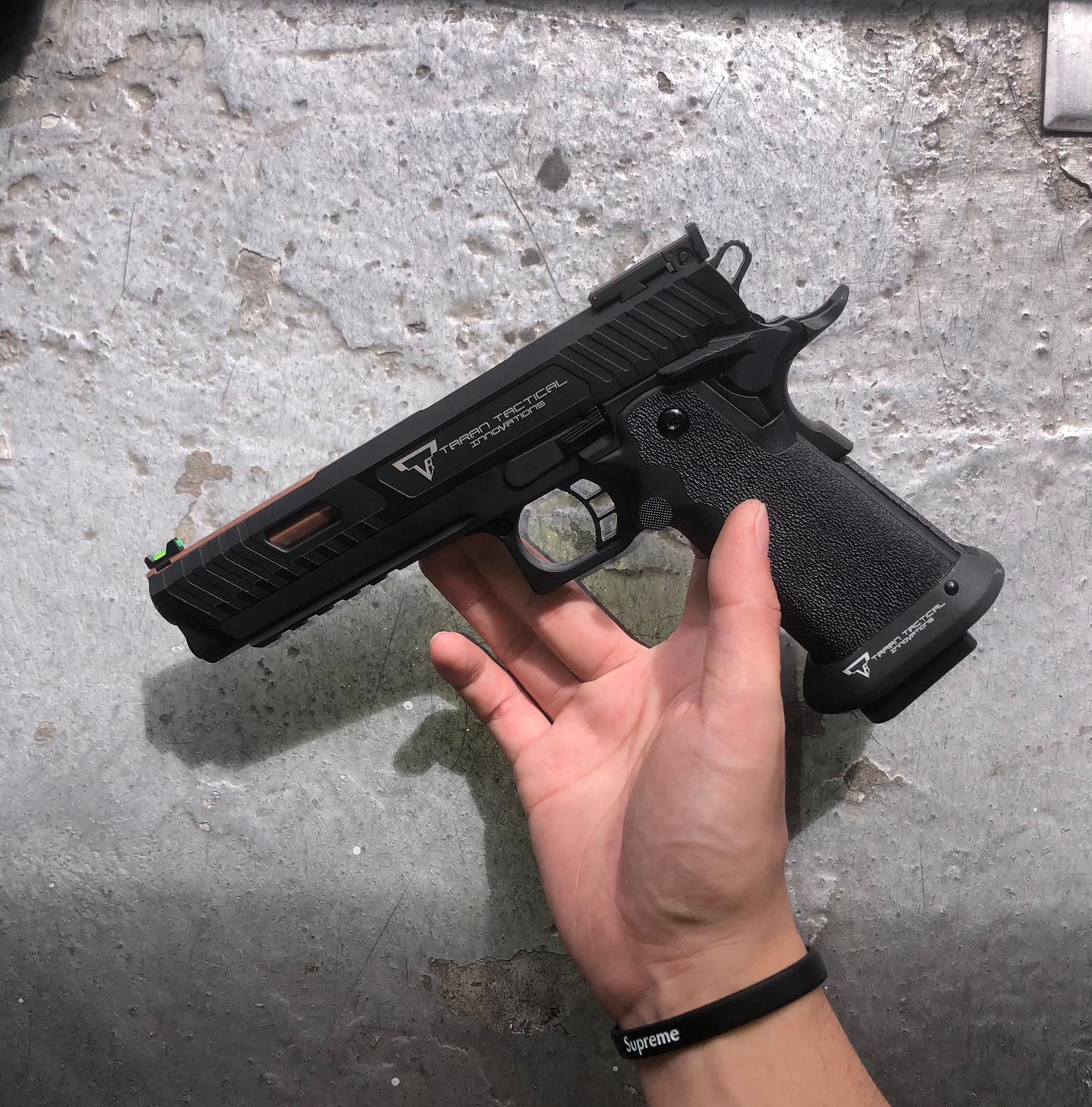 EMG / TTI 2011 Combat Master GBB Pistol ( Island Barrel Version / Standard ) ( AW CUSTOM ) ( TT-CM0200 ( TTI Hi-Capa / AW Hi-Capa Pistol )