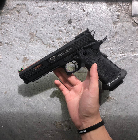 EMG / TTI 2011 Combat Master GBB Pistol ( Island Barrel Version / Standard ) ( AW CUSTOM ) ( TT-CM0200 ( TTI Hi-Capa / AW Hi-Capa Pistol )