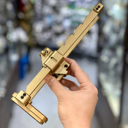 Bow Master x GMF 5 Position Buttstock for UMAREX / VFC MP5K GBB Series ( Gold DE )