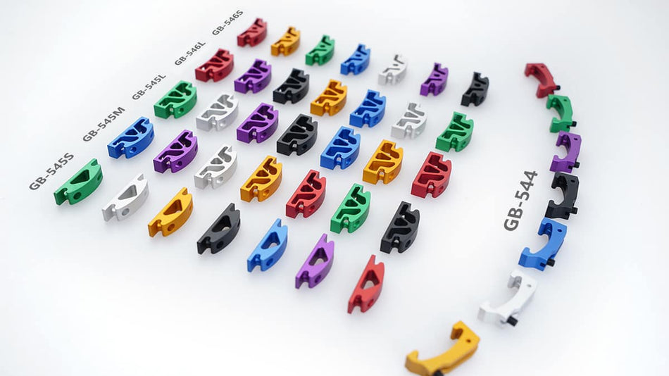 5KU Module 545 Trigger 2 Shoe A / B / C For TM Hi-Capa GBBP ( 545S / 545M / 545L )-545L-Black