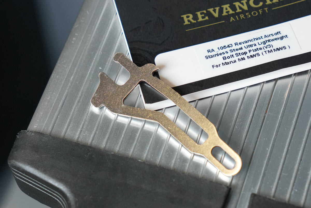 Revanchist Stainless Steel Ultra Lightweight Bolt Stop Plate V3 For Ma ...