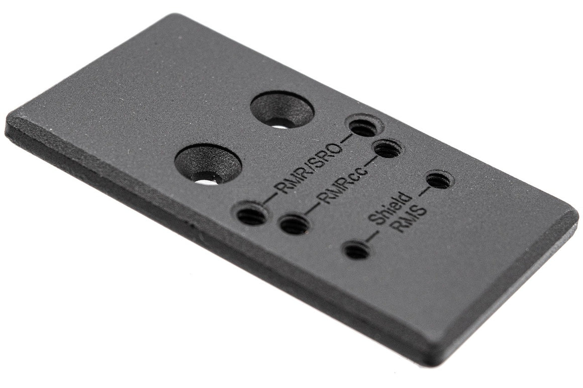 Dummy SuppressorCo Multi Footprint Optics Plate for MAXIM 9 GBBP Airsoft  ( by Krytac )