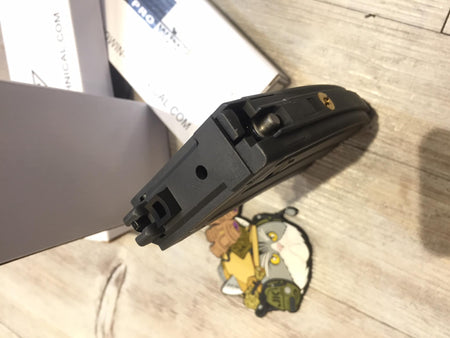 ProWin EVO Series Tokyo Marui M4 / AR MWS GBB Gas Magazine 55Rds ( 30Rd 5.56 Style Black Grey )