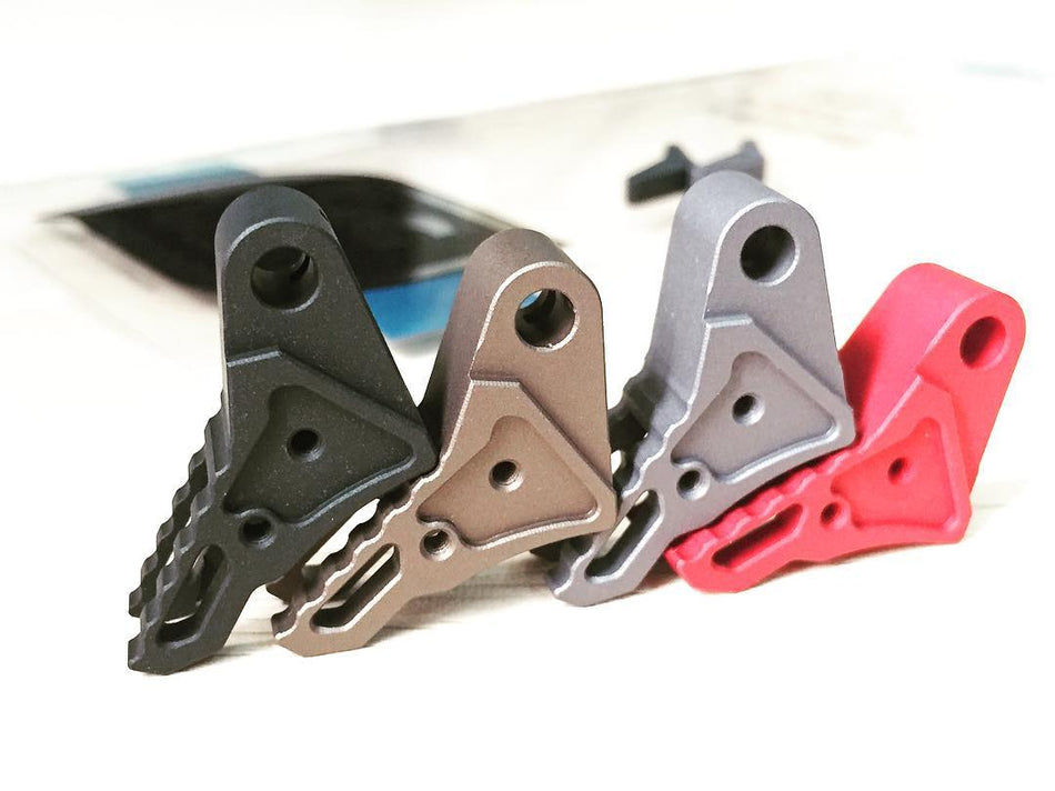 C&C Tac CNC Aluminum Trigger For Tokyo Marui G Series ( G Model ) ( V Style )-DDC ( Desert Dirt Color )