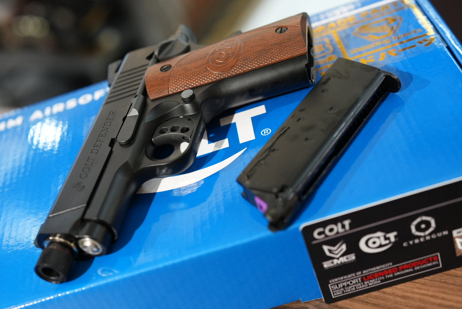 EMG Cybergun COLT Licensed Colt Defender 1911 .45 ACP GBB Pistol