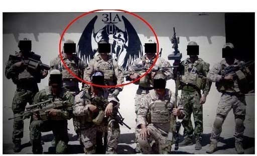 3A Seal Team 3 Dark Angel Patch ( OD ) ( Free Shipping )