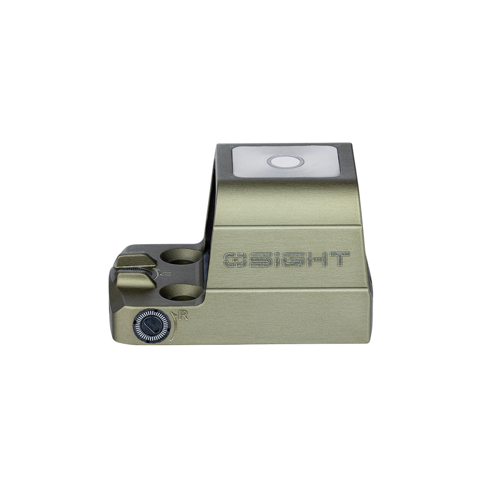 OLIGHT Osight S Rechargeable Reflex Sight With Magnetic Charging Cover ( 2 MOA Dot w/ 32 MOA Circle ) ( Olive Green )