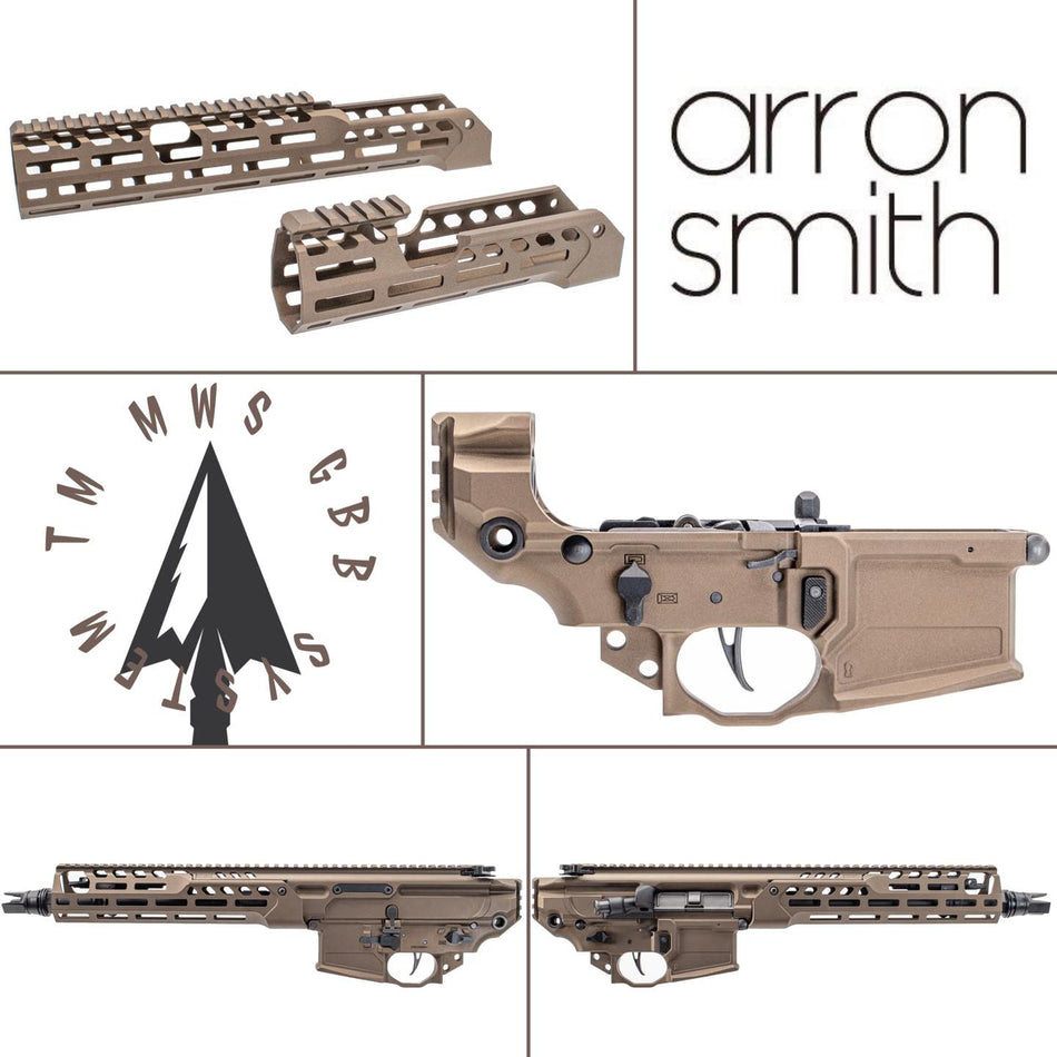 Arron Smith L01T TM MWS GBBR System Conversion Kit ( Custom Made - Limited Edition ) -14.5" / 16" Config
