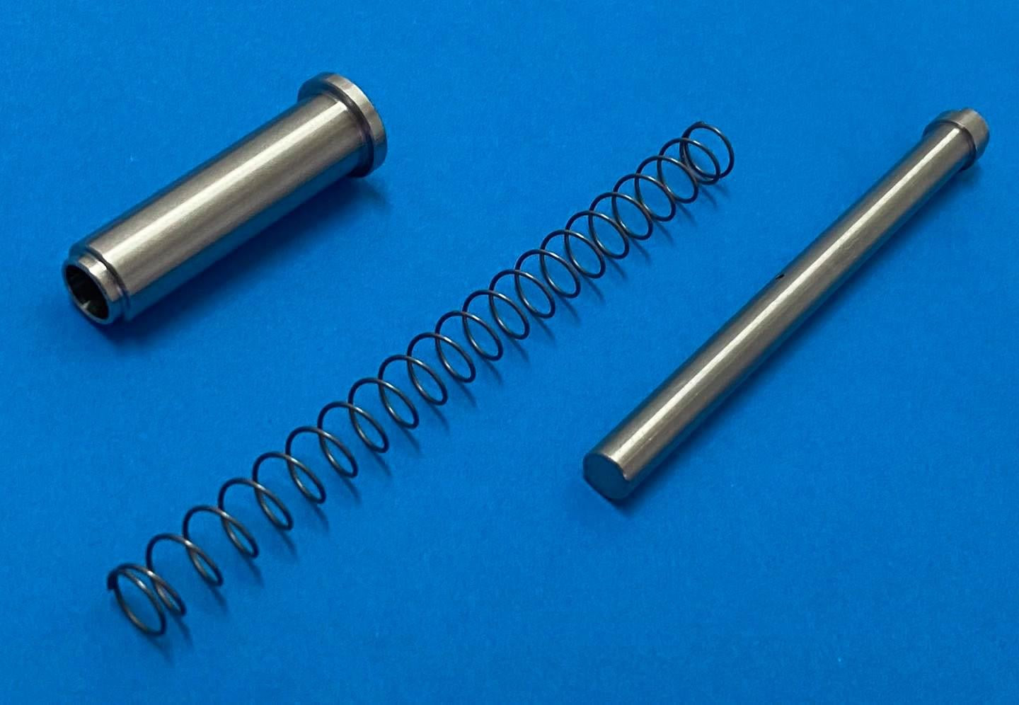 Pro-Arms 130% Spring Stainless Steel Spring Cap, Recoil Rod Set For VFC / Stark Arms 1911 Kimber GBB Pistol Series