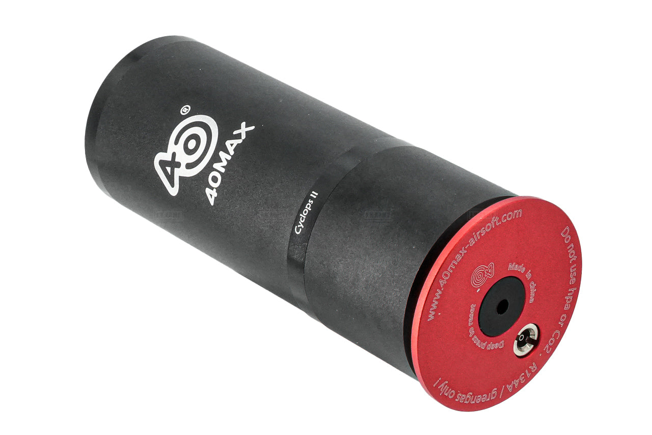 40MAX Cyclops II 100 Rounds 40mm Airsoft Grenade Gas Cartridge