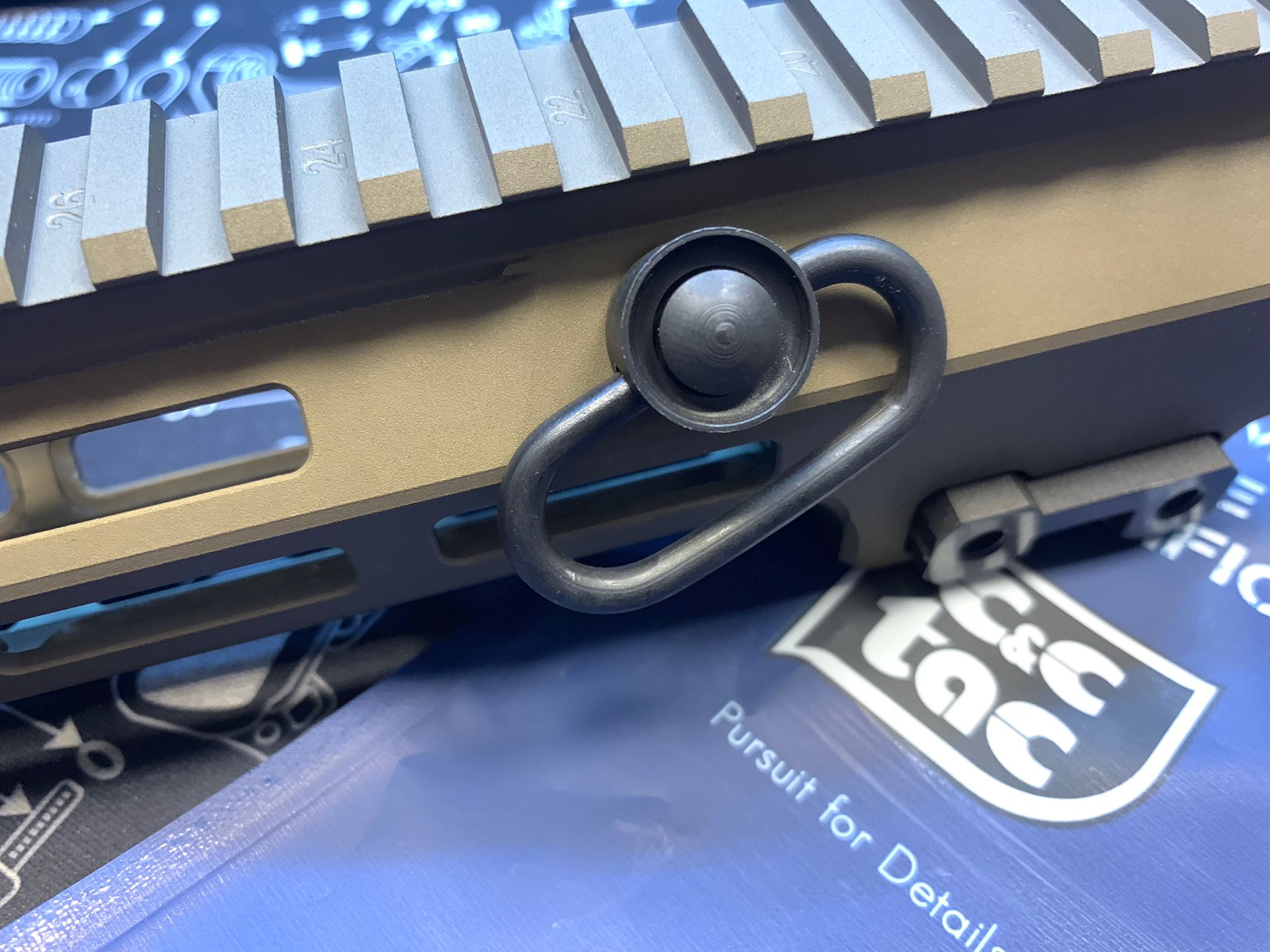 C&C Tac MK16 M-LOK 13.5 Rail Airsoft Ver. SOPMOD Block III ( DDC ) / ( Cerakote Custom Made ) ( URGI Style )