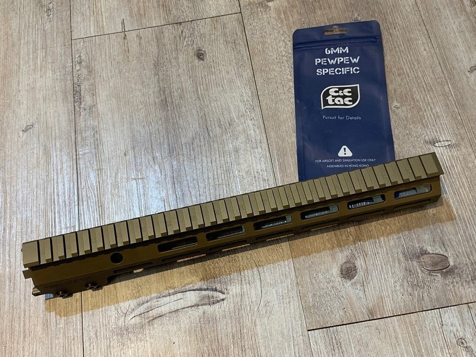 C&C Tac MK16 M-LOK 13.5 Rail Airsoft Ver. SOPMOD Block III ( NSN-Style Ver. ) ( DDC ) ( Limited Edition ) ( URGI Style )