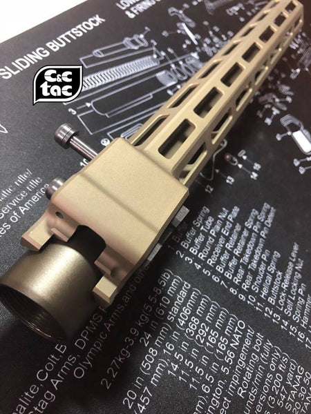 C&C Tac MK16 M-LOK 13.5 Rail Airsoft Ver. SOPMOD Block III ( DDC ) / ( Cerakote Custom Made ) ( URGI Style )