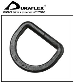 UTX-DURAFLEX D Ring (1-1/2")(40mm)(Black)