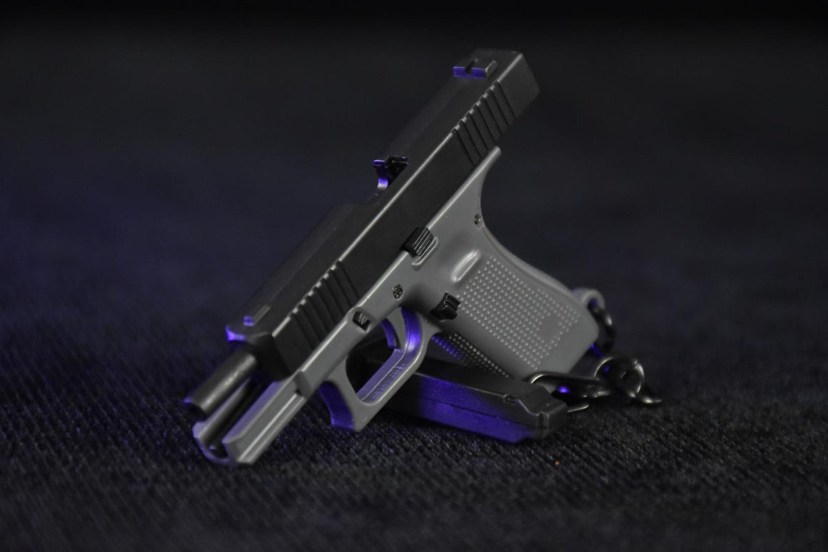 G19X / G45 Dummy ABS Keychain-G45 Style-Black