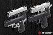 AW Custom™ NE1003 V10 1911 BK Frame GBB Airsoft Pistol ( 2-Tone )