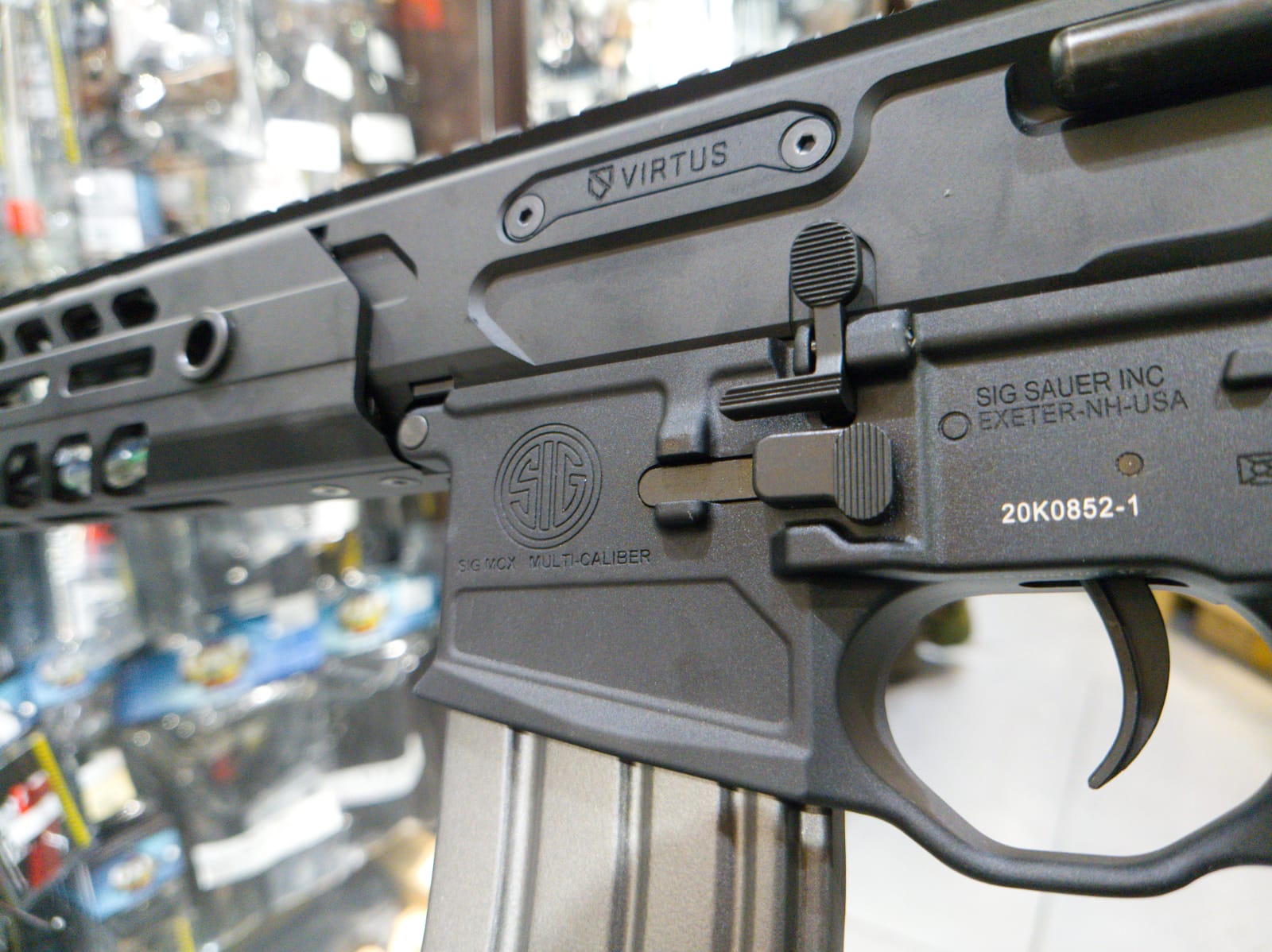 SIG AIR MCX Virtus SBR AEG Airsoft ( Licensed By SIG SAUER )  ( By VFC ) ( Black )