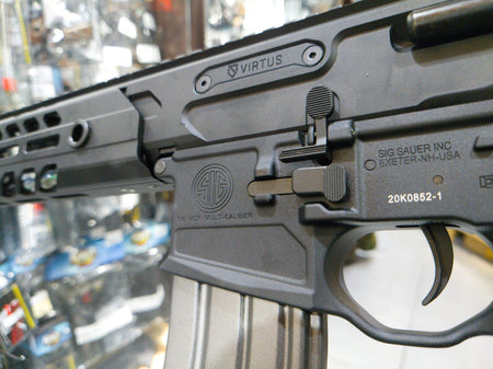 SIG AIR MCX Virtus SBR AEG Airsoft ( Licensed By SIG SAUER )  ( By VFC ) ( Black )
