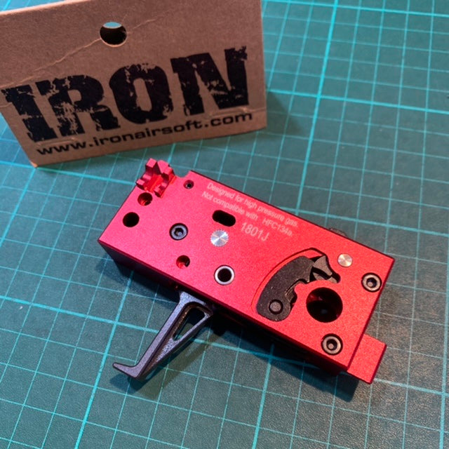 IRON CNC Custom Adjustable Trigger Box For Marui M4 MWS ( TM MWS )