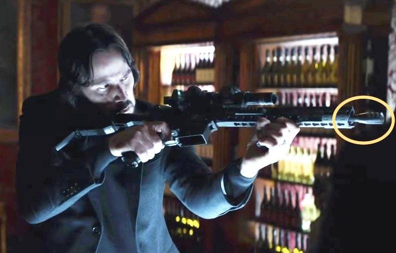 Angry Gun JOHNWICK Style Compensator ( 14mm CW / CCW )-14mm Clockwise + ( 14CW )