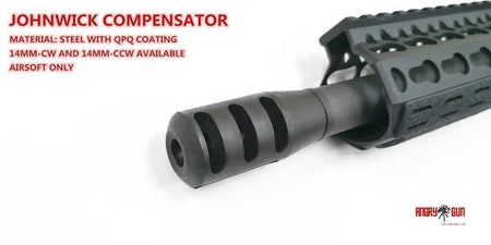 Angry Gun JOHNWICK Style Compensator ( 14mm CW / CCW )-14mm Clockwise + ( 14CW )