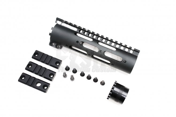 FCC MI Style 7" GEN2 SS-Series Handguard Rail ( Black ) ( PTW Nut Type )