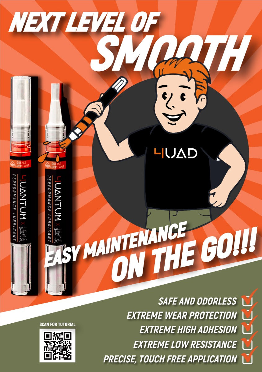4UANTUM Smooth Lubricant Pen ( 極順 高效潤滑筆 極度耐磨 高附著 低阻力 )