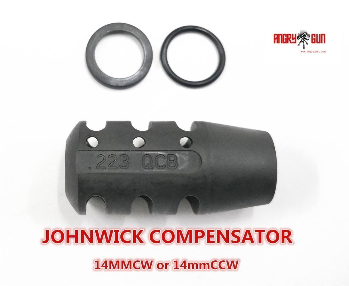Angry Gun JOHNWICK Style Compensator ( 14mm CW / CCW )-14mm Clockwise + ( 14CW )