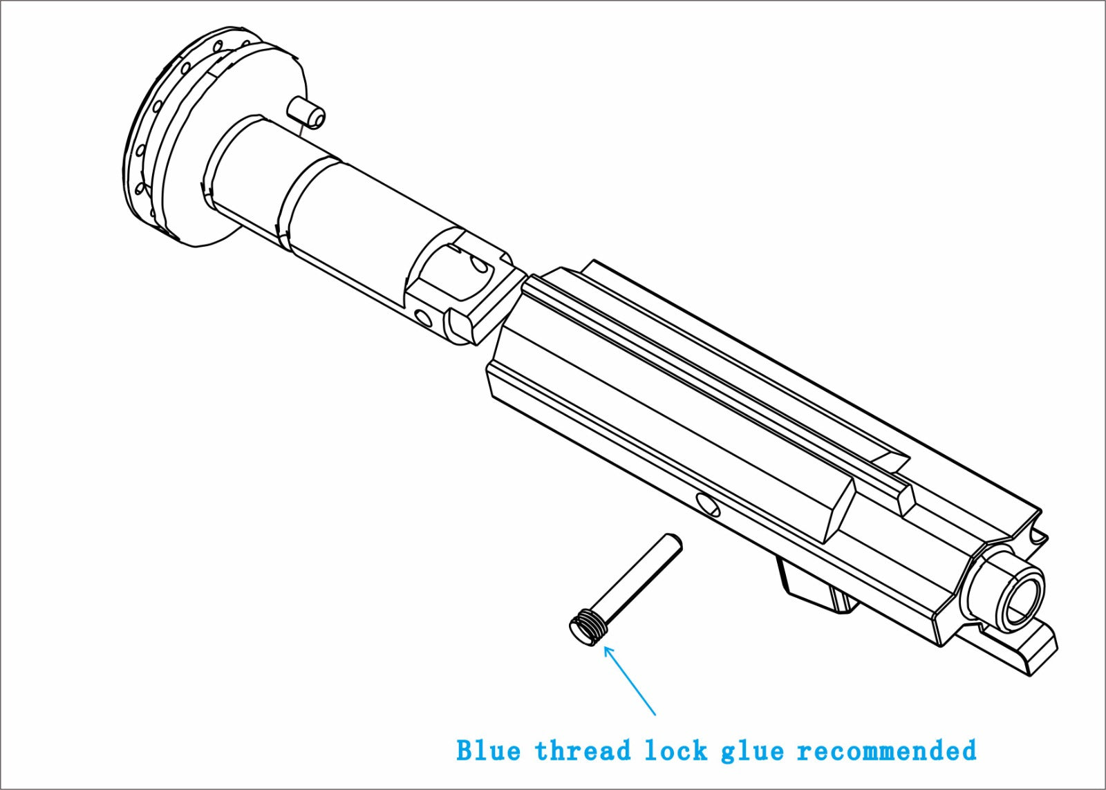 Bow Master T6 Aluminum CNC Adjustment NPAS Loading Nozzle Set For UMAREX / VFC MP5 GBB V2 ( Version 2 )