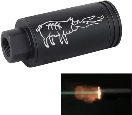 Spitfire Tracer Unit with Flame Effect 14mm CCW ( Black ) ( Fire Breathing Pig Style )-No Marking Style