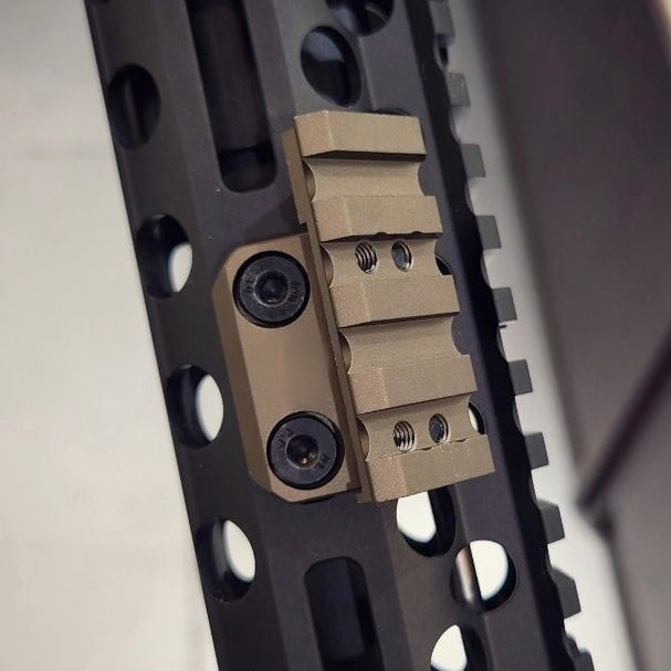 ARTISAN M-Lok 45 Degree Angle Light Mount for SF M300 / M600 Flashlight ( Black / DE )-Dark Earth ( DE )