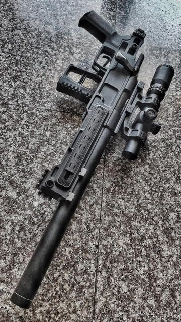 Maple Leaf MLC-S2 Chassis for TM VSR10 Sniper Rifle ( Foldable Stock ) ( Tan )