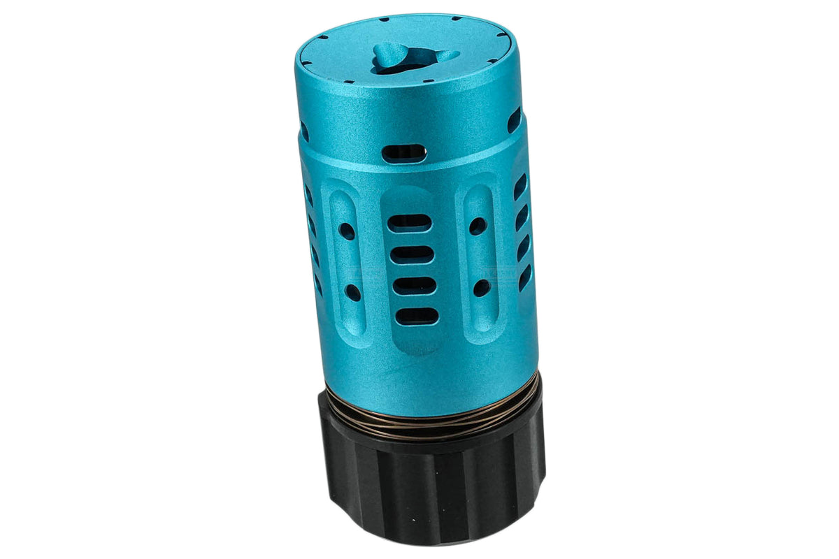 5KU Pyro Enhanced Training Blue Airsoft Muzzle Brake For 14mm CCW ...
